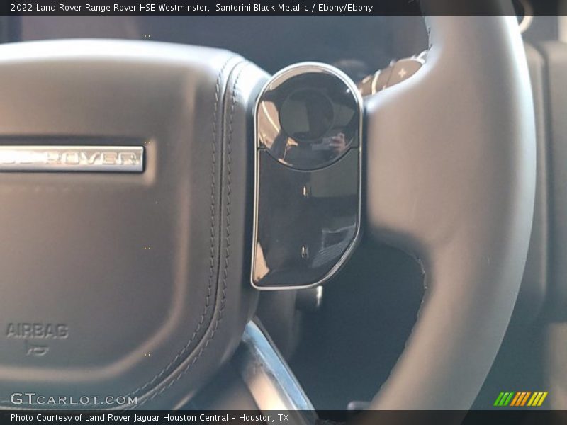 Santorini Black Metallic / Ebony/Ebony 2022 Land Rover Range Rover HSE Westminster