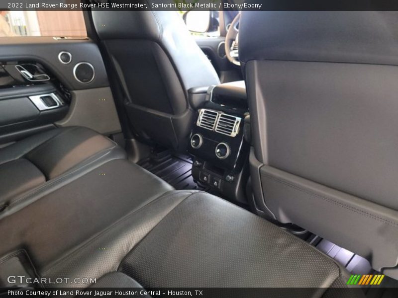 Santorini Black Metallic / Ebony/Ebony 2022 Land Rover Range Rover HSE Westminster