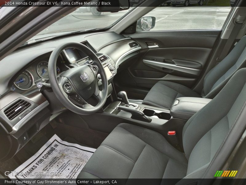Front Seat of 2014 Crosstour EX V6