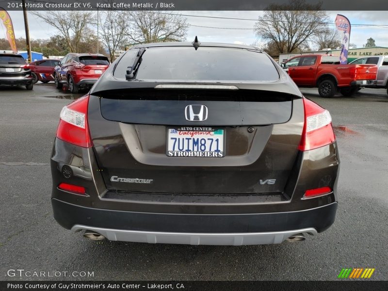Kona Coffee Metallic / Black 2014 Honda Crosstour EX V6