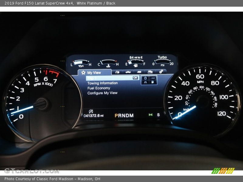 White Platinum / Black 2019 Ford F150 Lariat SuperCrew 4x4