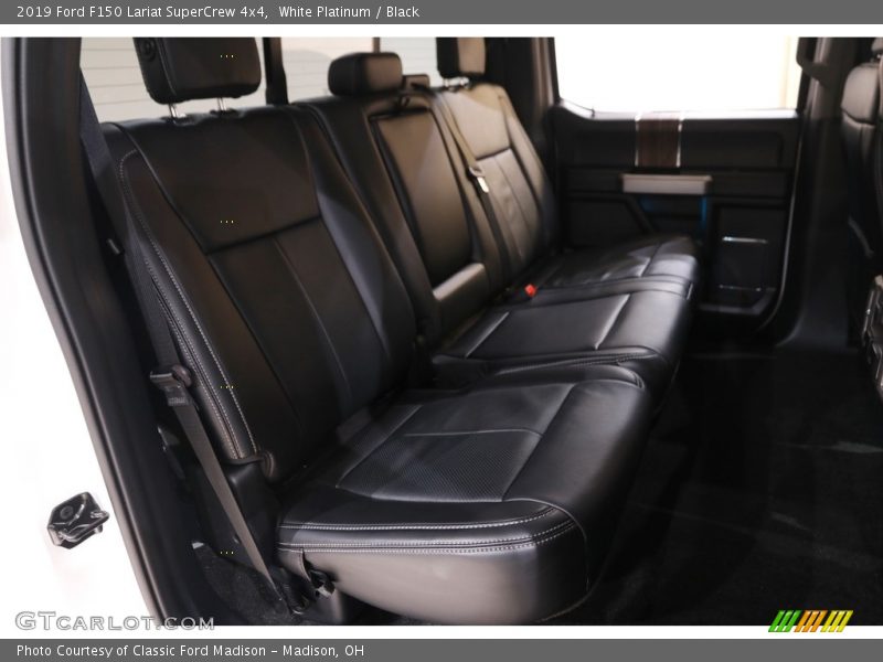 White Platinum / Black 2019 Ford F150 Lariat SuperCrew 4x4