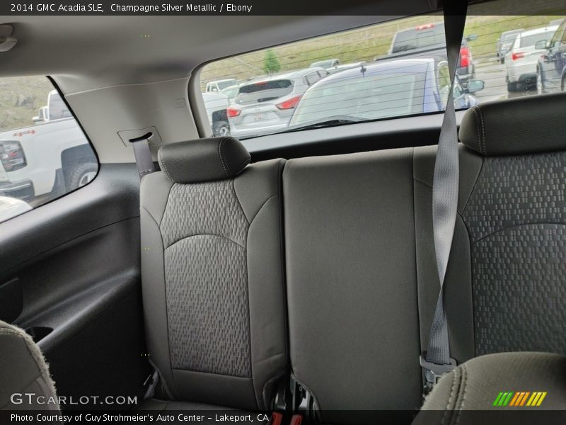 Champagne Silver Metallic / Ebony 2014 GMC Acadia SLE