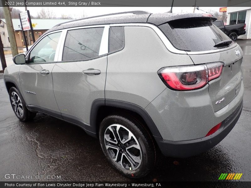 Sting Gray / Black 2022 Jeep Compass Limited 4x4