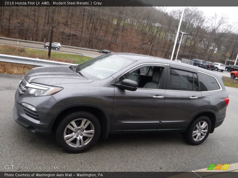  2016 Pilot LX AWD Modern Steel Metallic