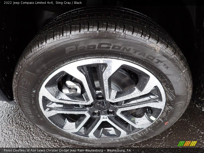 Sting Gray / Black 2022 Jeep Compass Limited 4x4