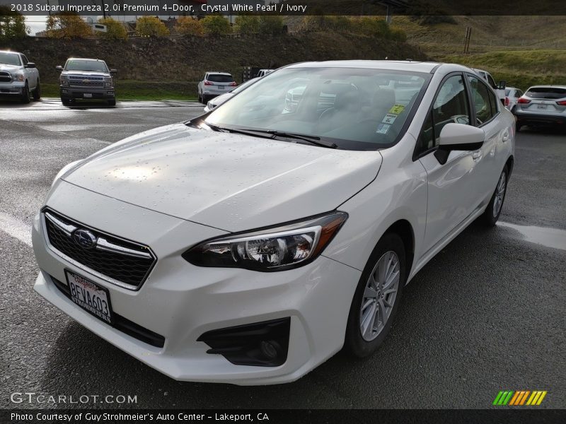 Front 3/4 View of 2018 Impreza 2.0i Premium 4-Door