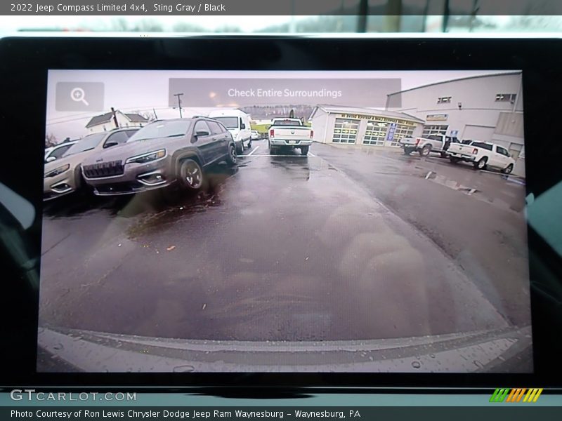 Sting Gray / Black 2022 Jeep Compass Limited 4x4