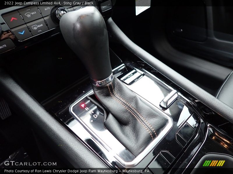 Sting Gray / Black 2022 Jeep Compass Limited 4x4