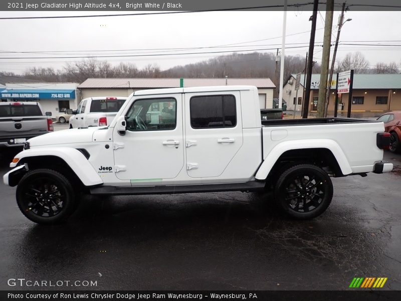Bright White / Black 2021 Jeep Gladiator High Altitude 4x4