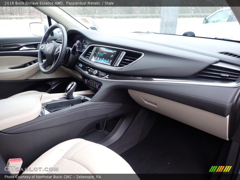 Pepperdust Metallic / Shale 2018 Buick Enclave Essence AWD