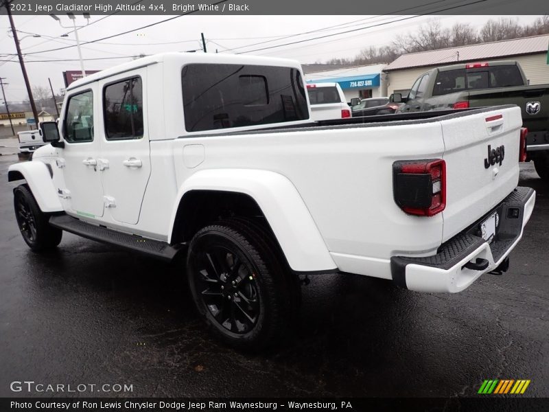 Bright White / Black 2021 Jeep Gladiator High Altitude 4x4