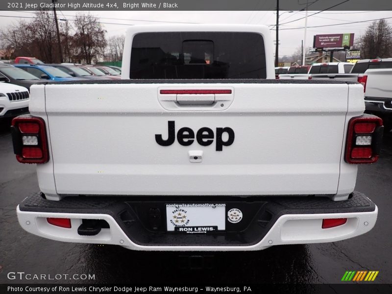 Bright White / Black 2021 Jeep Gladiator High Altitude 4x4