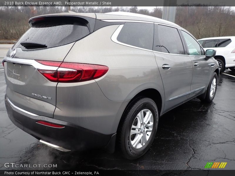Pepperdust Metallic / Shale 2018 Buick Enclave Essence AWD