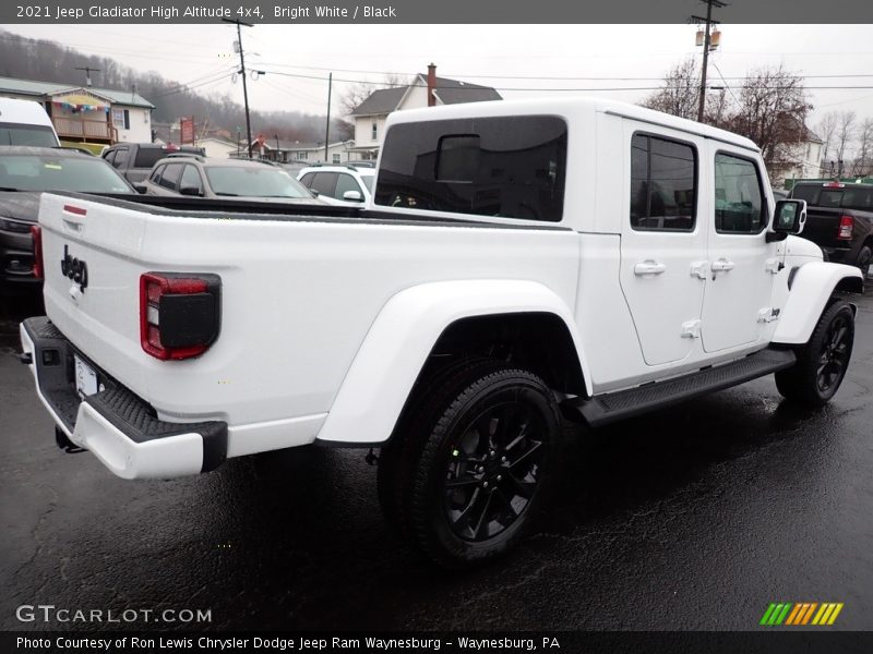 Bright White / Black 2021 Jeep Gladiator High Altitude 4x4