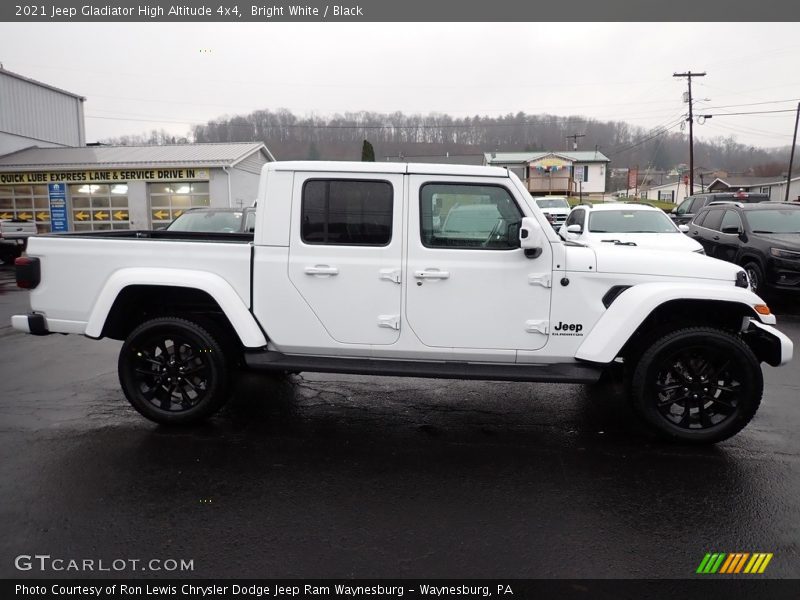 Bright White / Black 2021 Jeep Gladiator High Altitude 4x4