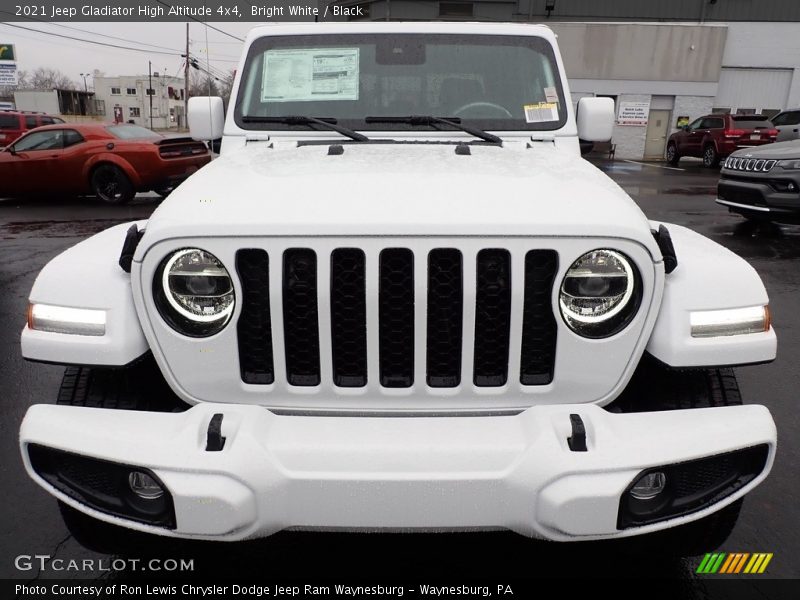 Bright White / Black 2021 Jeep Gladiator High Altitude 4x4