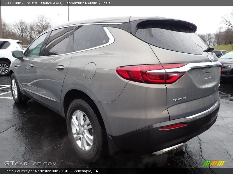 Pepperdust Metallic / Shale 2018 Buick Enclave Essence AWD