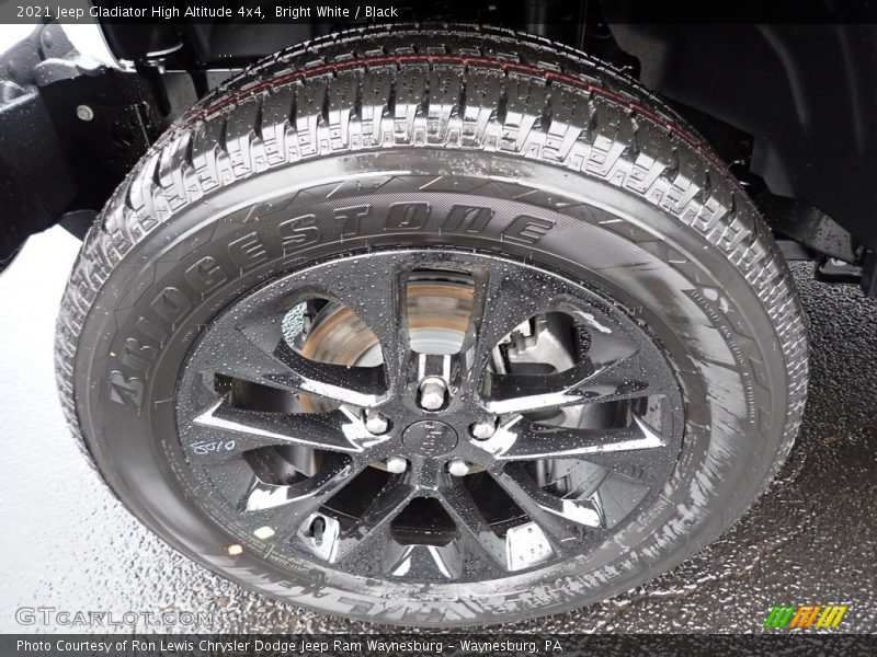 Bright White / Black 2021 Jeep Gladiator High Altitude 4x4