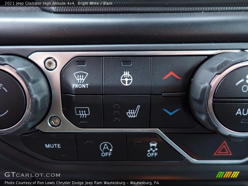Bright White / Black 2021 Jeep Gladiator High Altitude 4x4