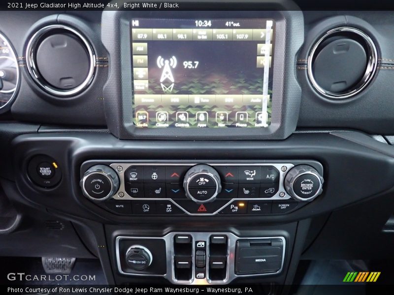 Bright White / Black 2021 Jeep Gladiator High Altitude 4x4