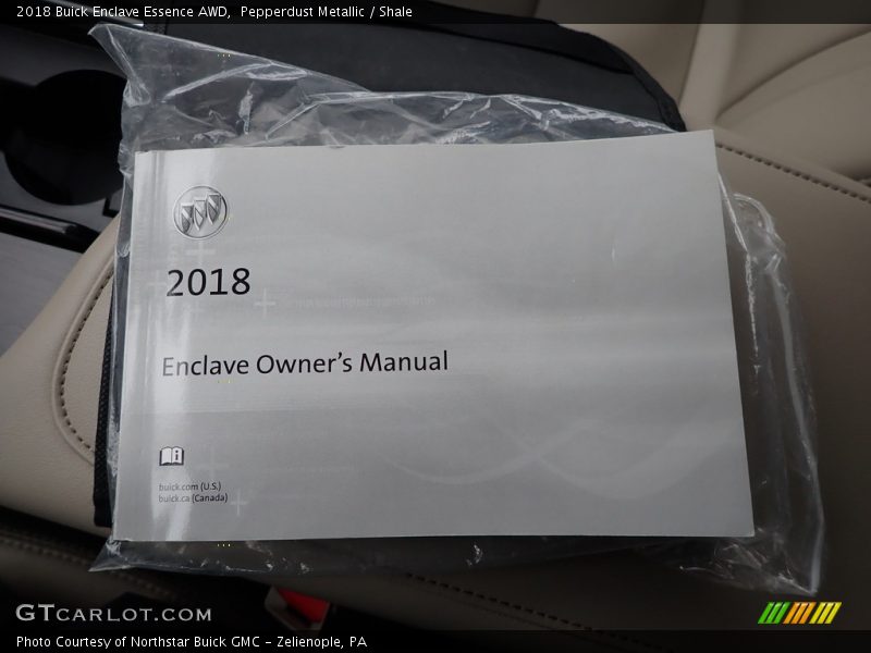 Pepperdust Metallic / Shale 2018 Buick Enclave Essence AWD
