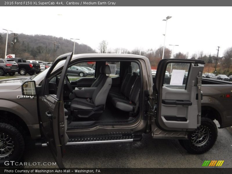 Caribou / Medium Earth Gray 2016 Ford F150 XL SuperCab 4x4