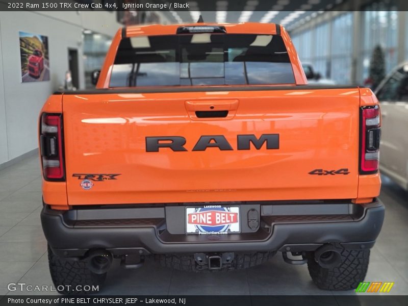 Ignition Orange / Black 2022 Ram 1500 TRX Crew Cab 4x4