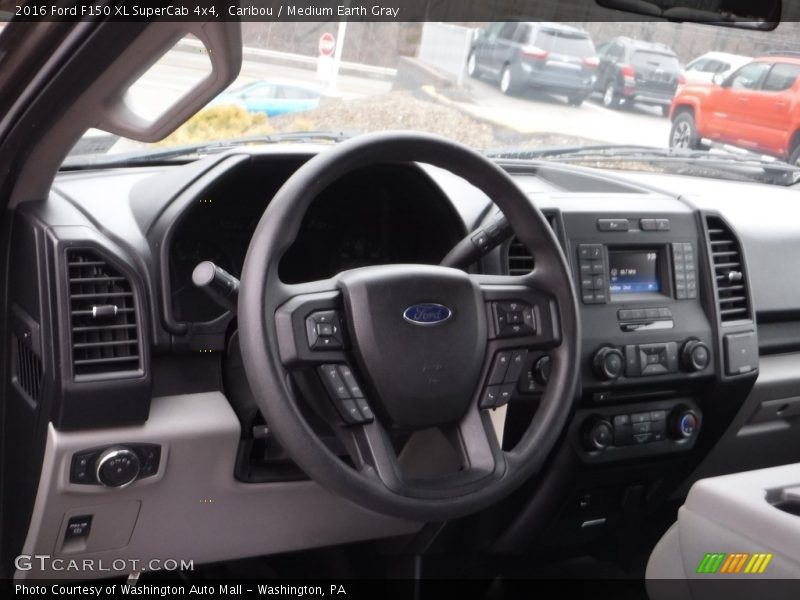Caribou / Medium Earth Gray 2016 Ford F150 XL SuperCab 4x4