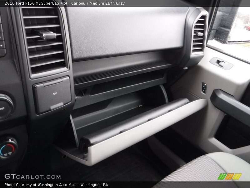 Caribou / Medium Earth Gray 2016 Ford F150 XL SuperCab 4x4