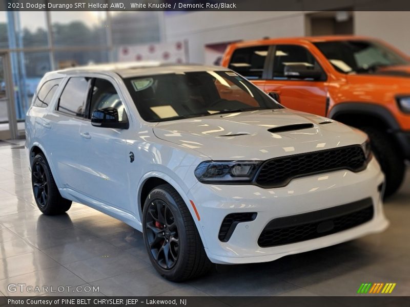 Front 3/4 View of 2021 Durango SRT Hellcat AWD