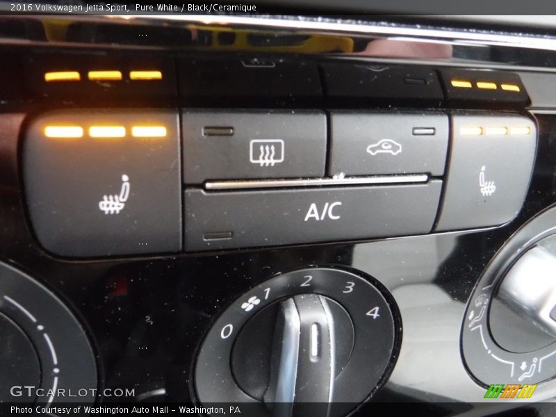 Controls of 2016 Jetta Sport