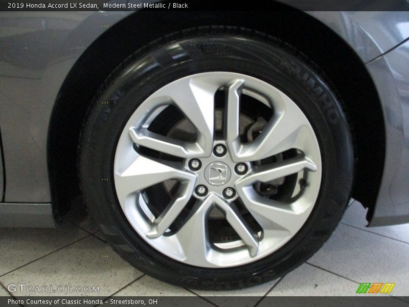 Modern Steel Metallic / Black 2019 Honda Accord LX Sedan
