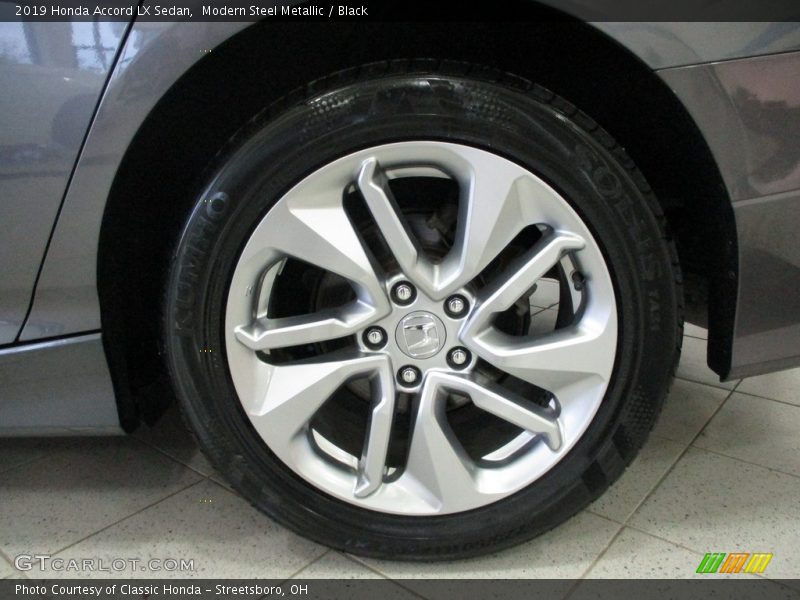 Modern Steel Metallic / Black 2019 Honda Accord LX Sedan
