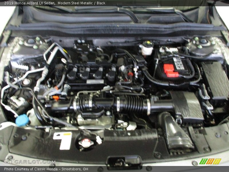 Modern Steel Metallic / Black 2019 Honda Accord LX Sedan