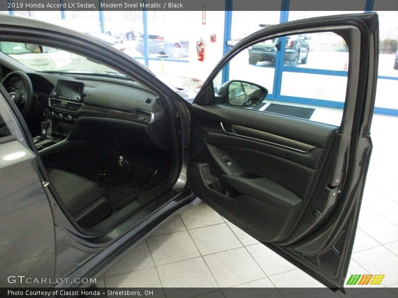 Modern Steel Metallic / Black 2019 Honda Accord LX Sedan