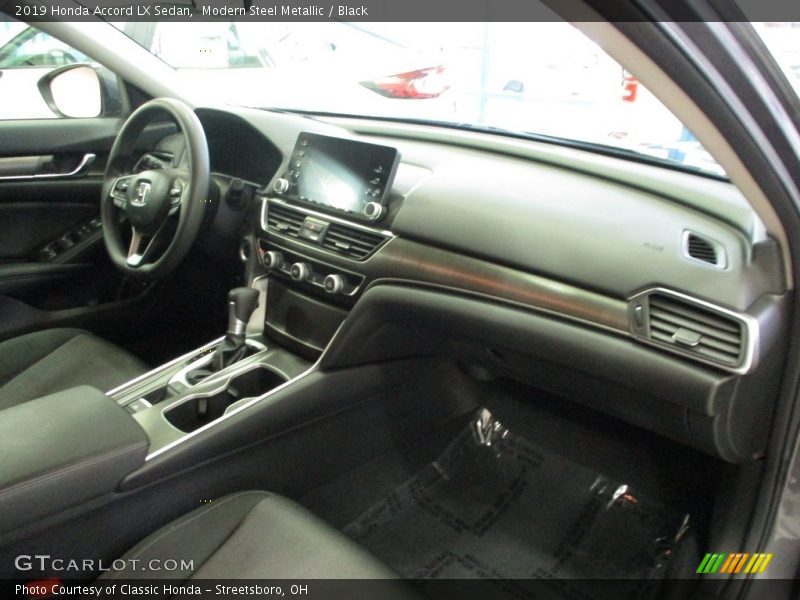 Modern Steel Metallic / Black 2019 Honda Accord LX Sedan