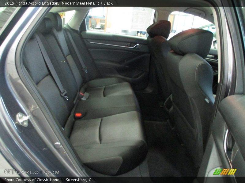 Modern Steel Metallic / Black 2019 Honda Accord LX Sedan