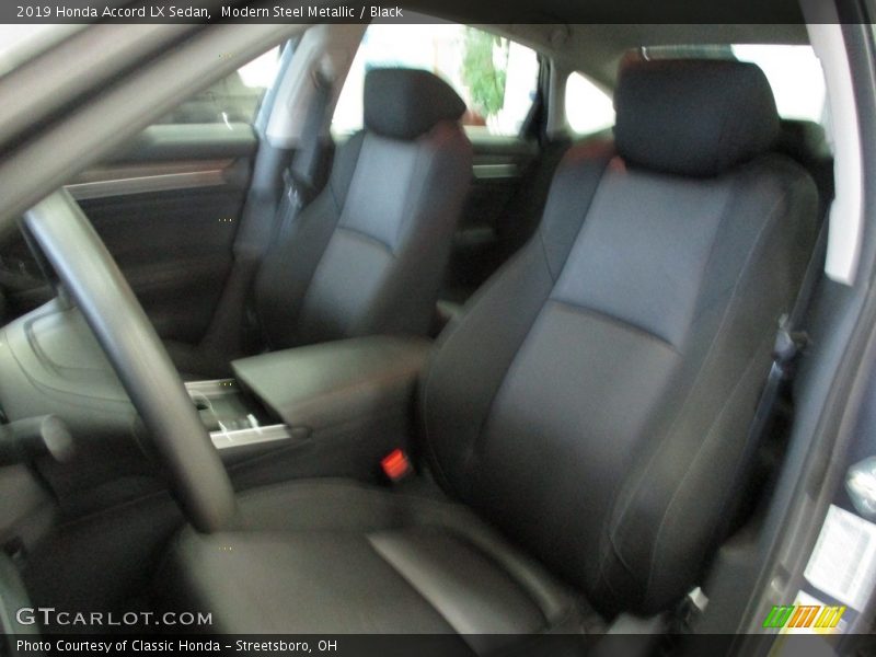 Modern Steel Metallic / Black 2019 Honda Accord LX Sedan