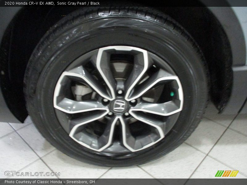 Sonic Gray Pearl / Black 2020 Honda CR-V EX AWD