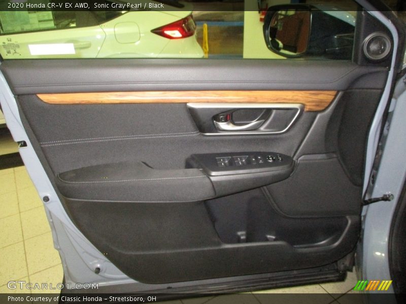 Sonic Gray Pearl / Black 2020 Honda CR-V EX AWD