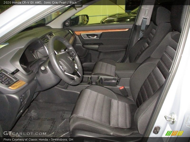 Sonic Gray Pearl / Black 2020 Honda CR-V EX AWD