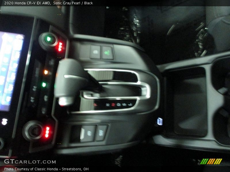Sonic Gray Pearl / Black 2020 Honda CR-V EX AWD