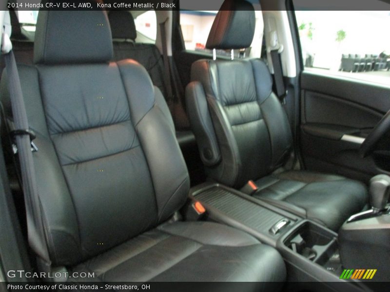 Kona Coffee Metallic / Black 2014 Honda CR-V EX-L AWD