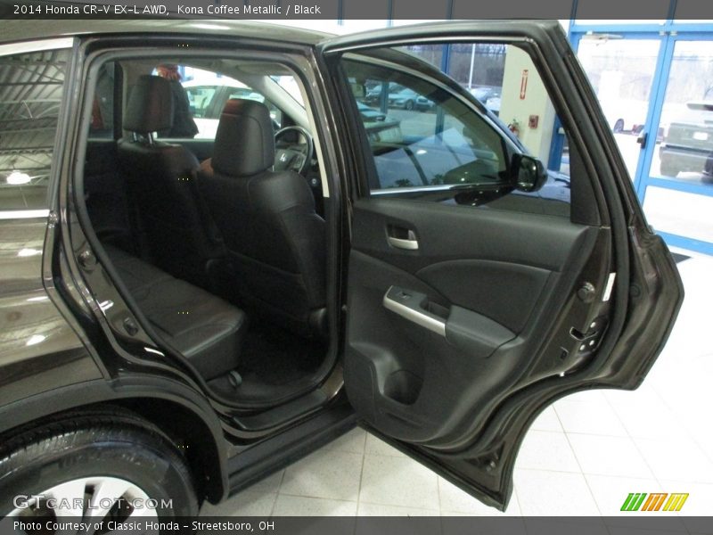 Kona Coffee Metallic / Black 2014 Honda CR-V EX-L AWD