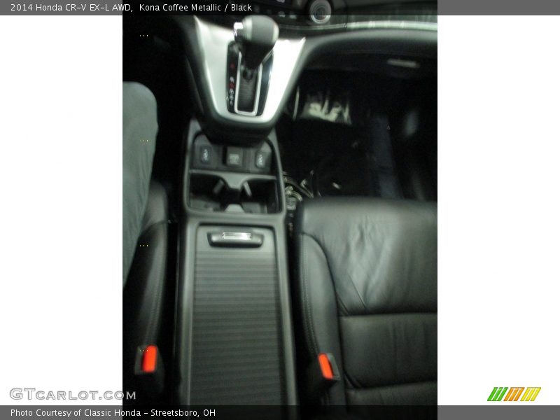 Kona Coffee Metallic / Black 2014 Honda CR-V EX-L AWD