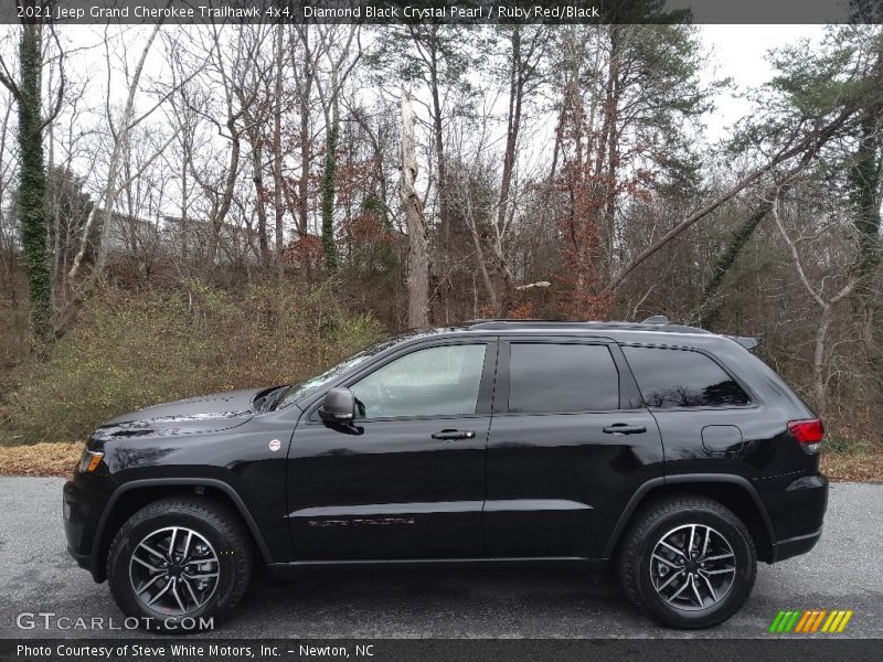  2021 Grand Cherokee Trailhawk 4x4 Diamond Black Crystal Pearl