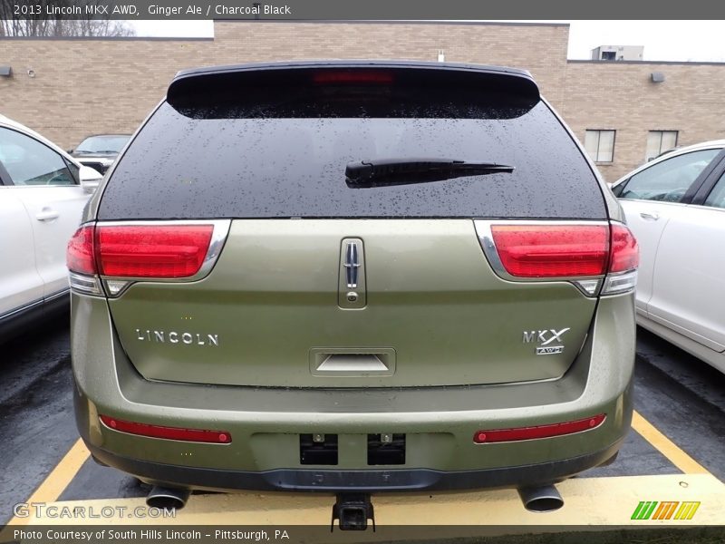Ginger Ale / Charcoal Black 2013 Lincoln MKX AWD