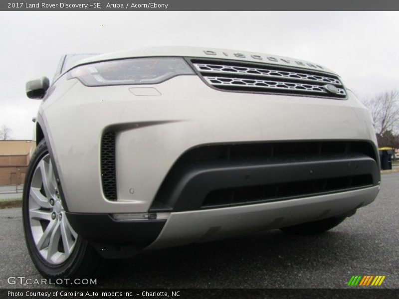 Aruba / Acorn/Ebony 2017 Land Rover Discovery HSE