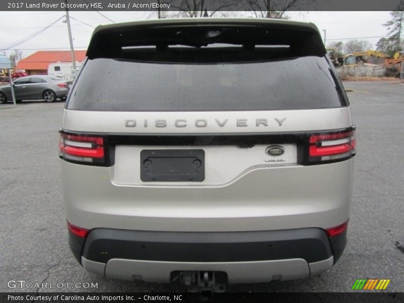 Aruba / Acorn/Ebony 2017 Land Rover Discovery HSE